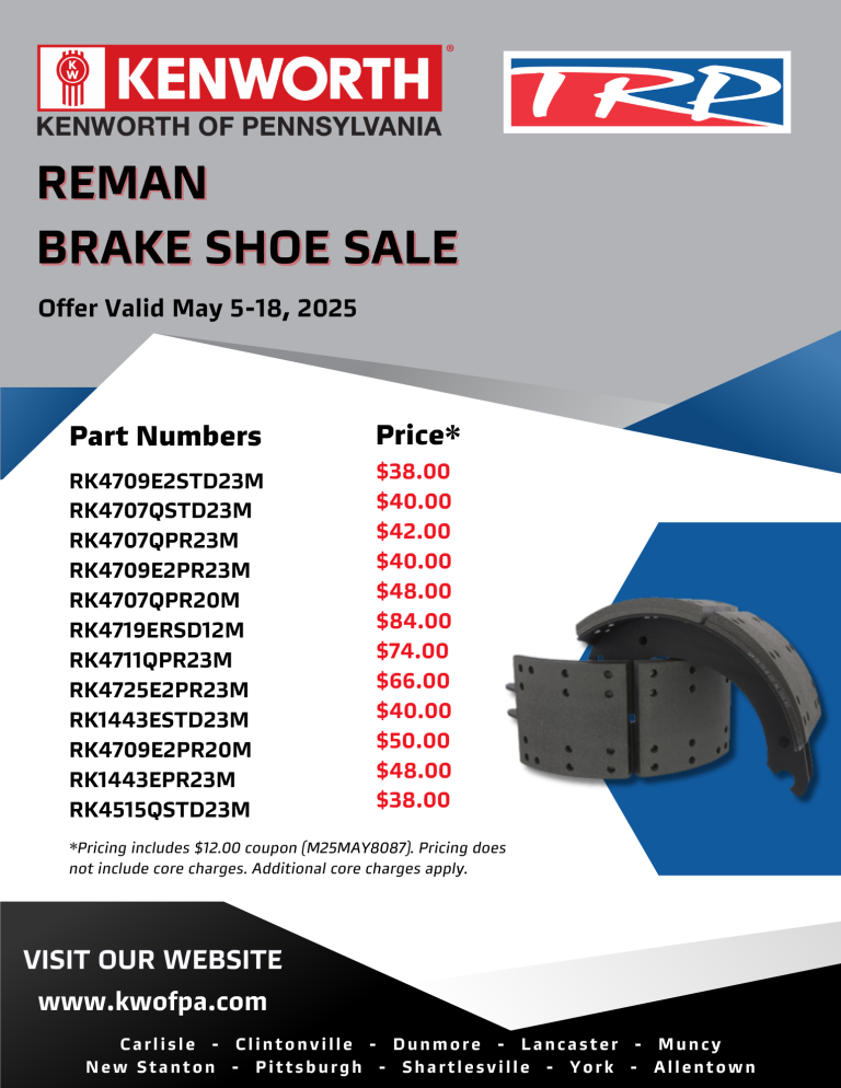 TRP Reman Brake Shoe Sale