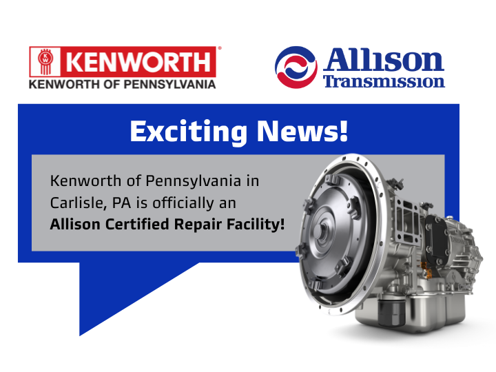 Allison Transmission Certified Repair Facility