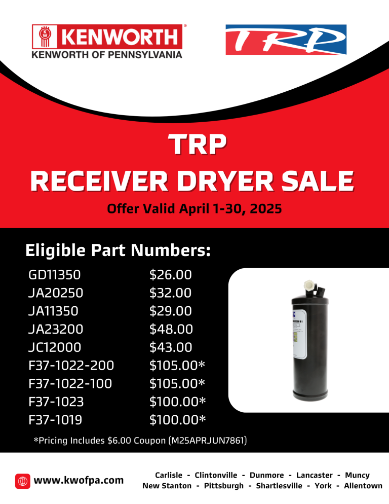 TRP Receiver Dryers