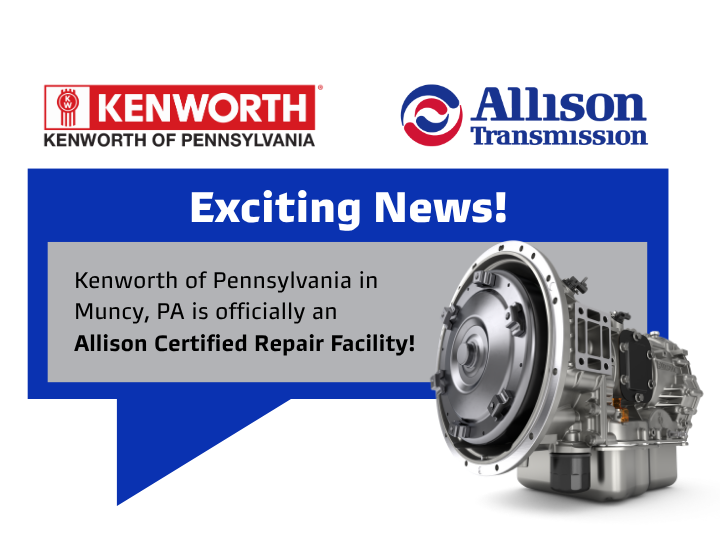 Allison Transmission Certified Repair Facility