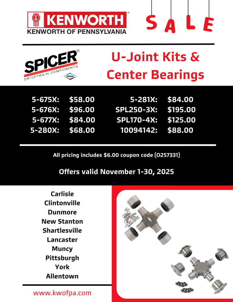 Spicer U-Joint Kits & Center Bearings Sale