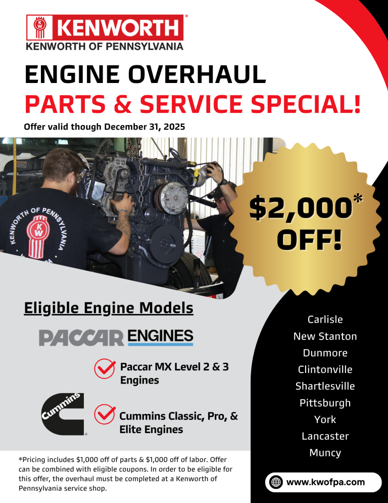 Engine Overhaul Parts & Service Special_Q4 2025